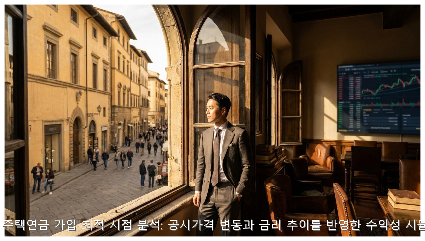 2026년 주택연금 가입 최적 시점 분석: 공시가격 변동과 금리 추이를 반영한 수익성 시뮬레이션 핵심 안내 및 분석 인포그래픽 (4)