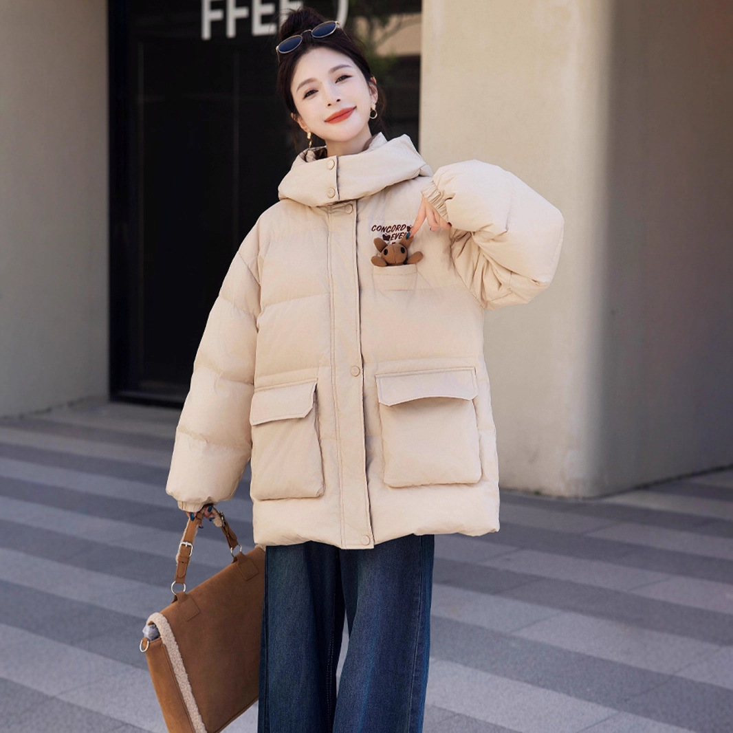 Mid-length Women's Plus Size Down Coat