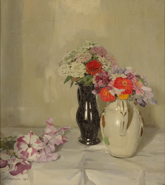 Zinnias 1911