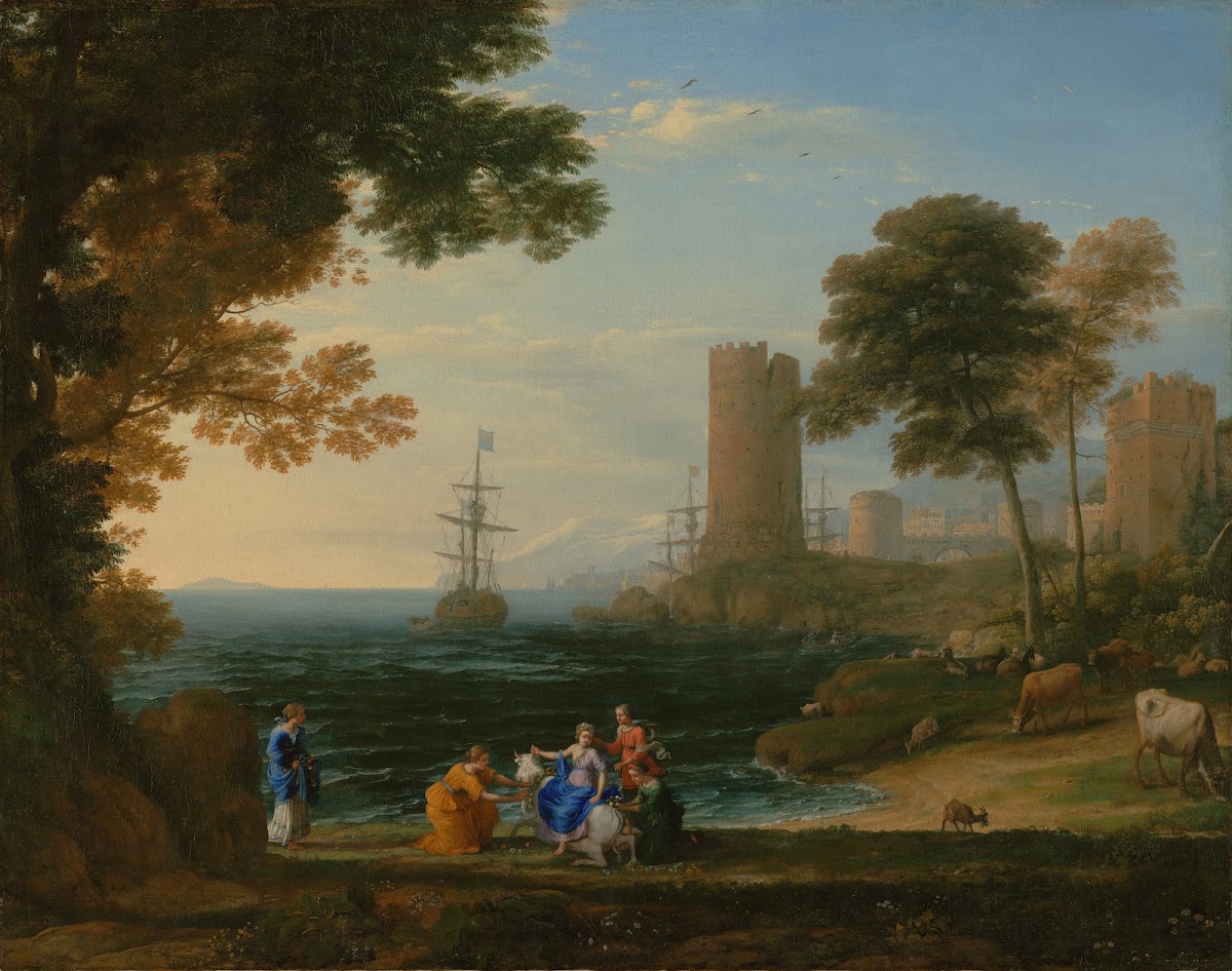 Coast View with the Abduction of Europa 1645