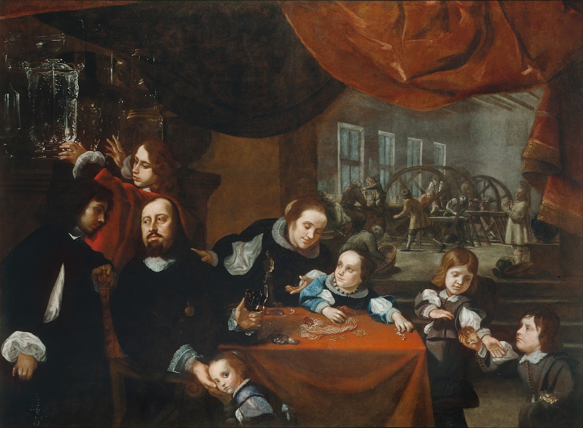 The Family of Precious Stone Cutter Dionysius Miseroni 1653