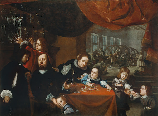 The Family of Precious Stone Cutter Dionysius Miseroni 1653