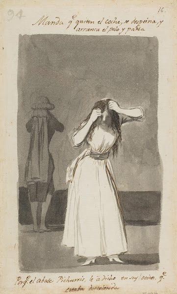 Woman throwing a tantrum and pulling her hair 179697
