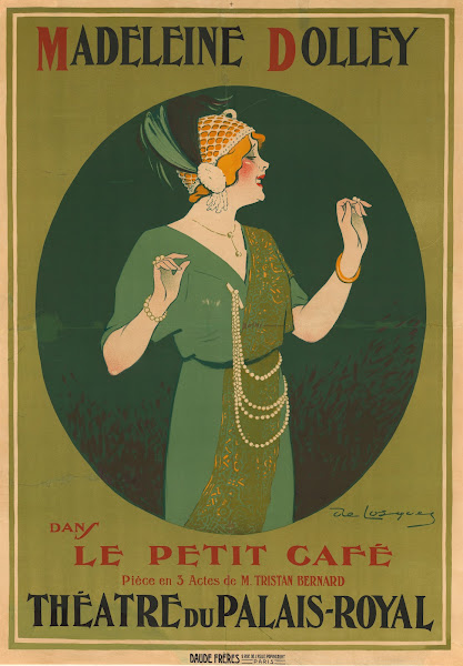 Madeleine Dolley dans le Petit Café 1911