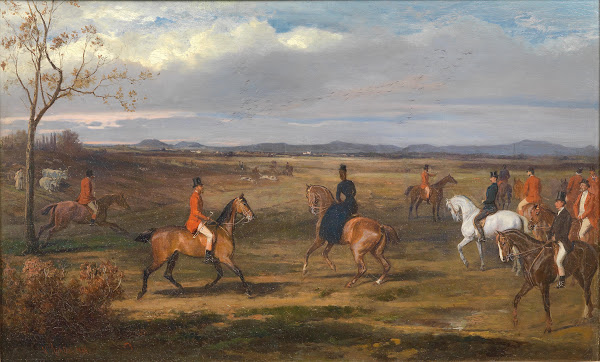 Hofjagd in Ungarn 1876