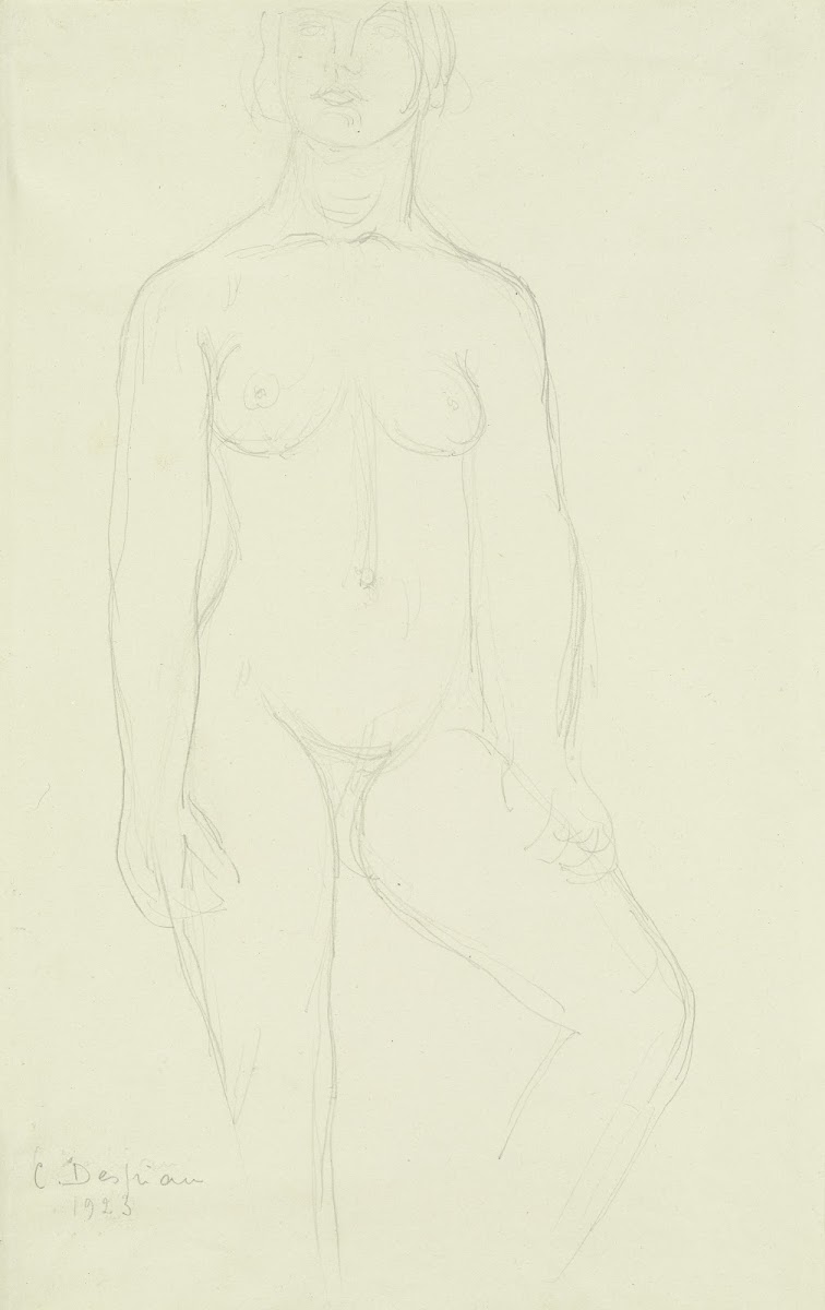 Female nude 1923