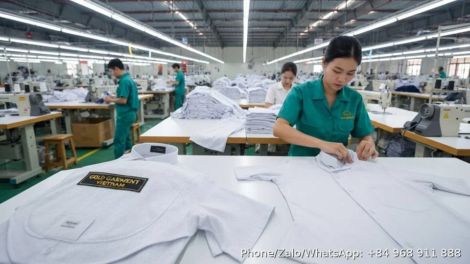 Plain Shirt Supplier - Gold Garment Vietnam
