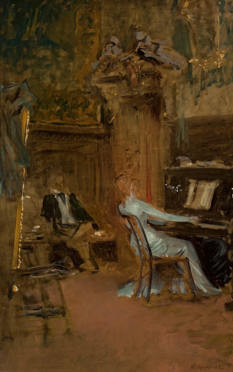 Concert in the living room sketch