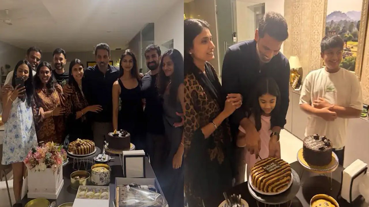 Allu Arjun Absent as Sneha Reddy Joins Shilpa Ravi Birthday
