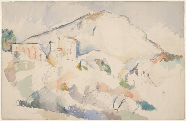 Château Noir and Mont Sainte Victoire c 1890 1895