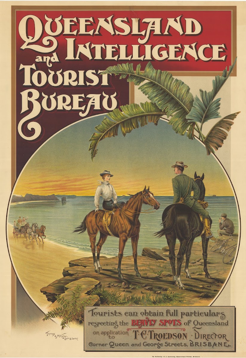 Queensland Intelligence And Tourist Bureau 1908 1930