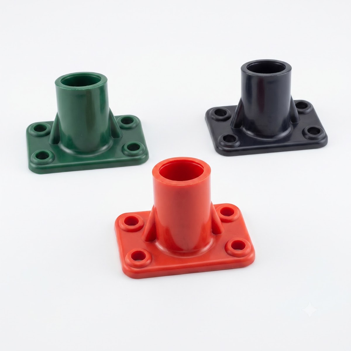 4 SCREWS 23MM PUSH FIT BRACKETS