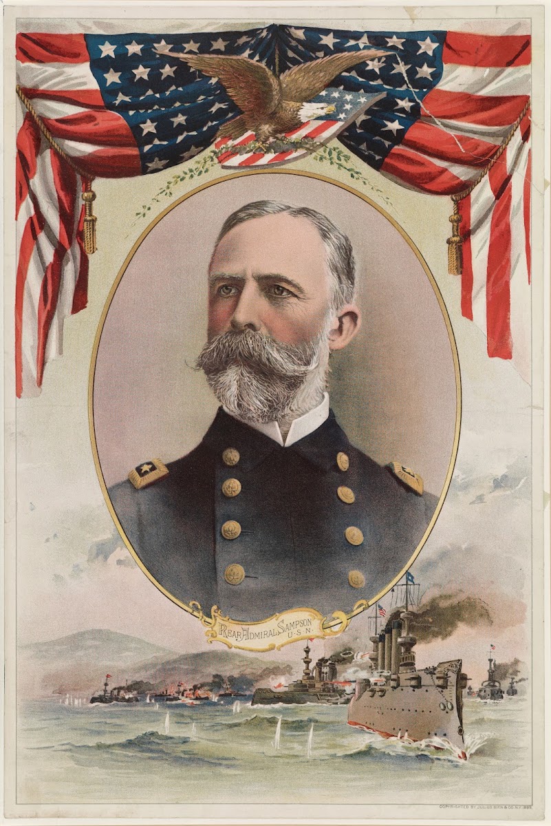 Rear Admiral Sampson USN 1899