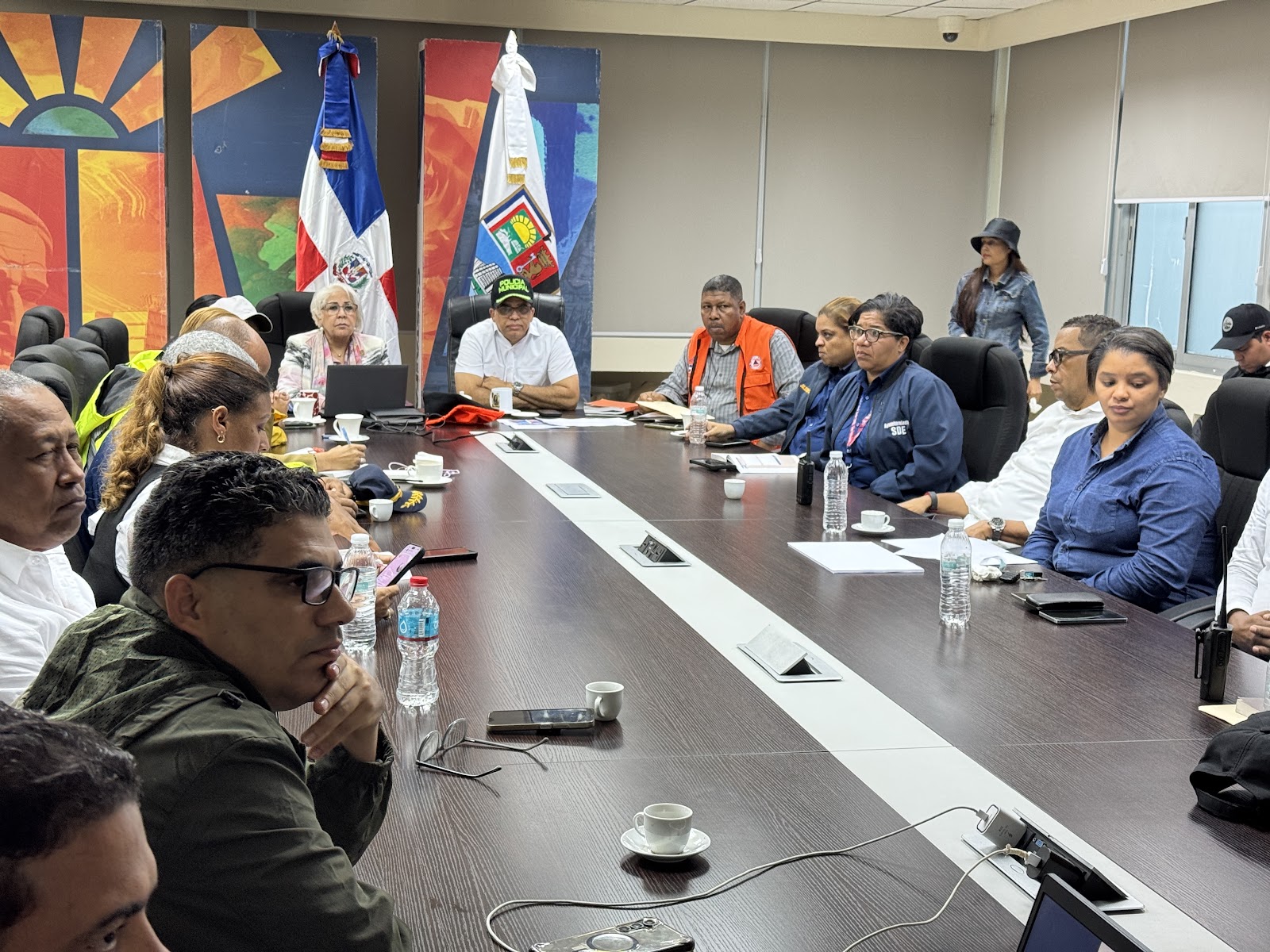 Dío Astacio instala centro de mando en el ASDE y pone a La Lila y el Tamarindo como prioridad ante las lluvias