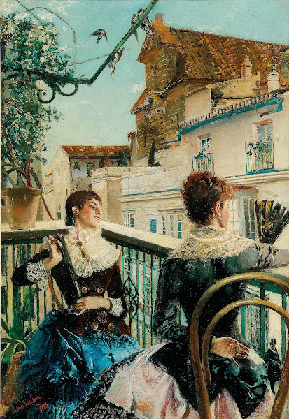 On The Balcony The Love Letter 1883