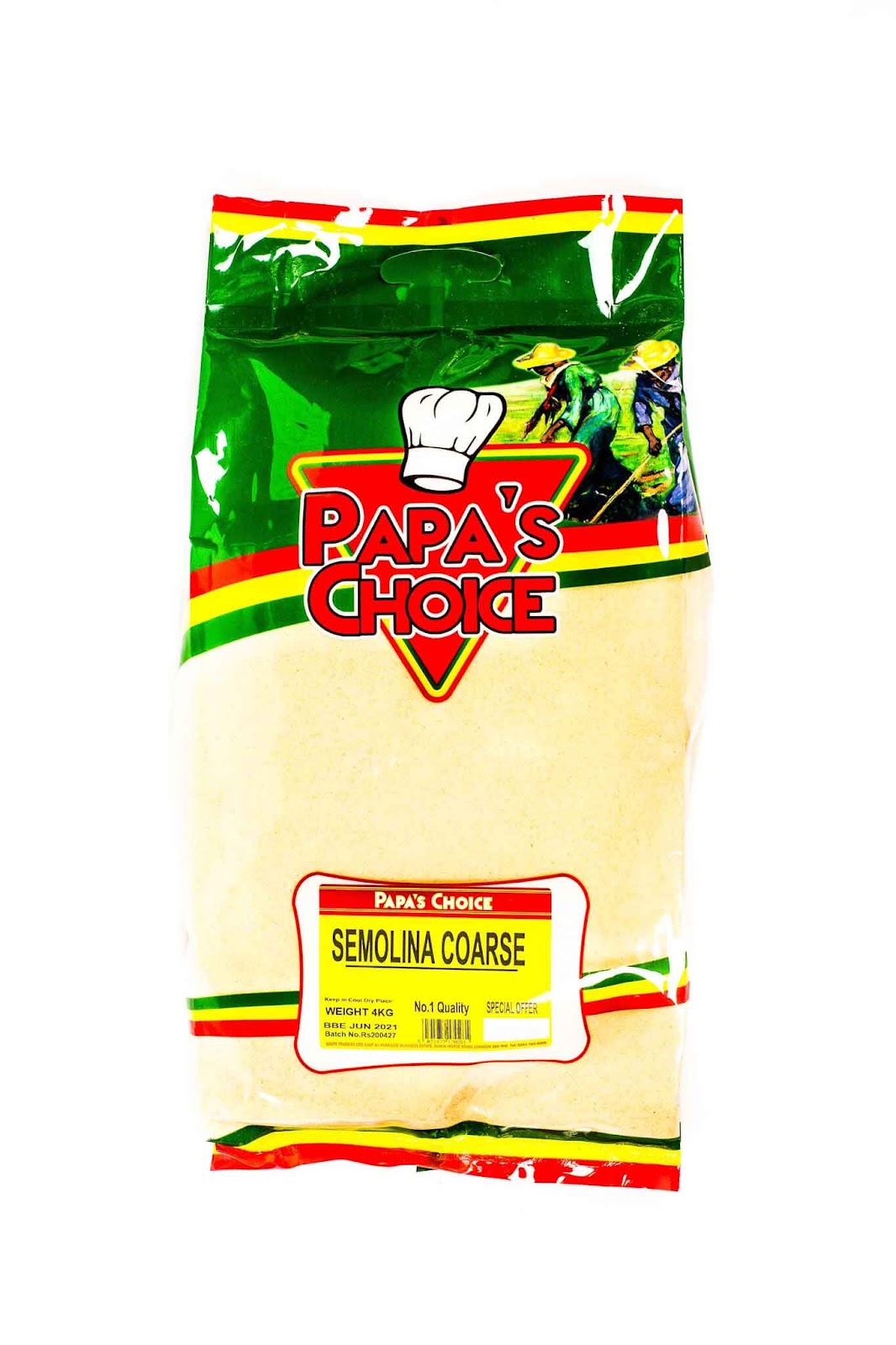 PAPA CHOICE WHITE SEMOLINA
