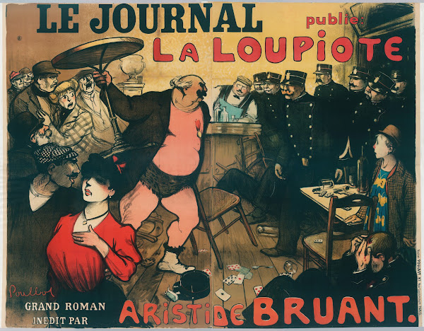 Le Journal Publie La Loupiote Grand Roman Inedit Par Aristide Bruant 1909
