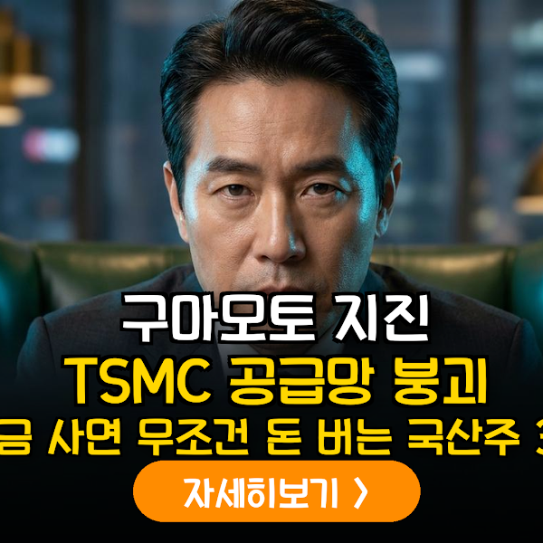 일본 구마모토 지진에 따른 TSMC 공급망 리스크와 반도체 소부장 종목 정밀 분석