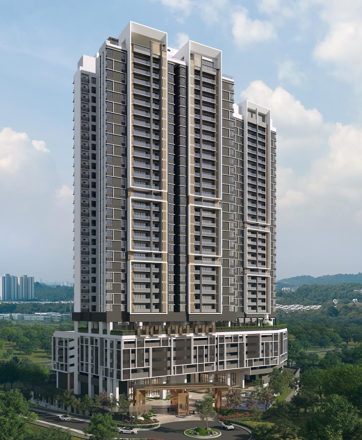 Oaka Residences — building facade