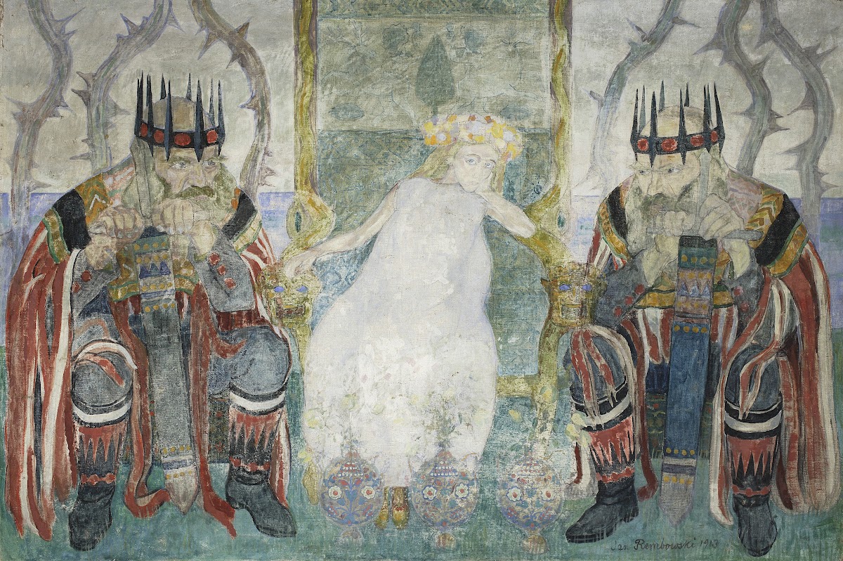 Enchanted girl 1913