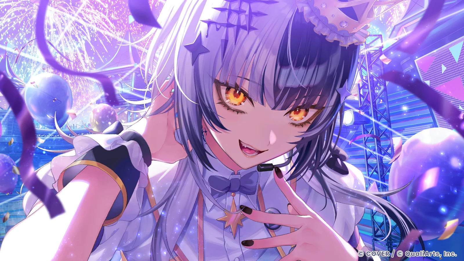 Shiori Novella From Hololive - Anime Digital Art 4K Wallpaper (3840x2160)