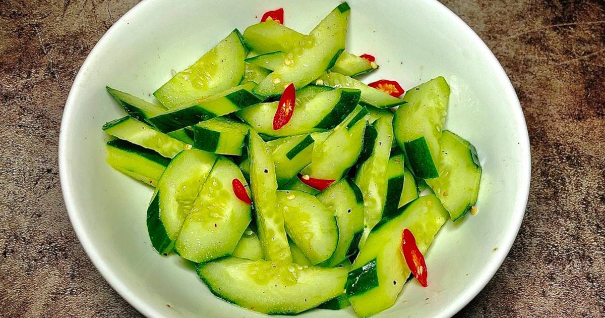 Gỏi Dưa Chuột Chua Cay 🥒 (2phút)