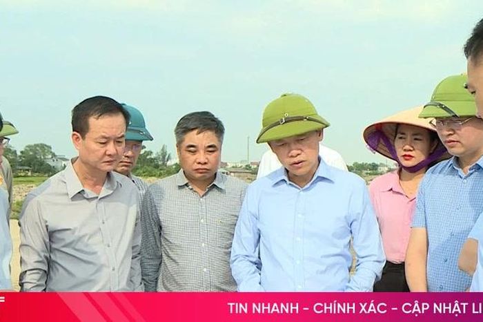 Phó Bí thư Thường trực Tỉnh ủy kiểm tra tiến độ các dự án trọng điểm - Báo Hà Tĩnh