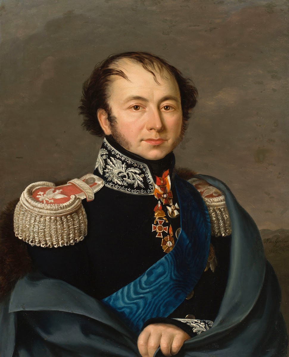 Portrait of Ksawery Franciszek Drucki Lubecki 17781846 1825