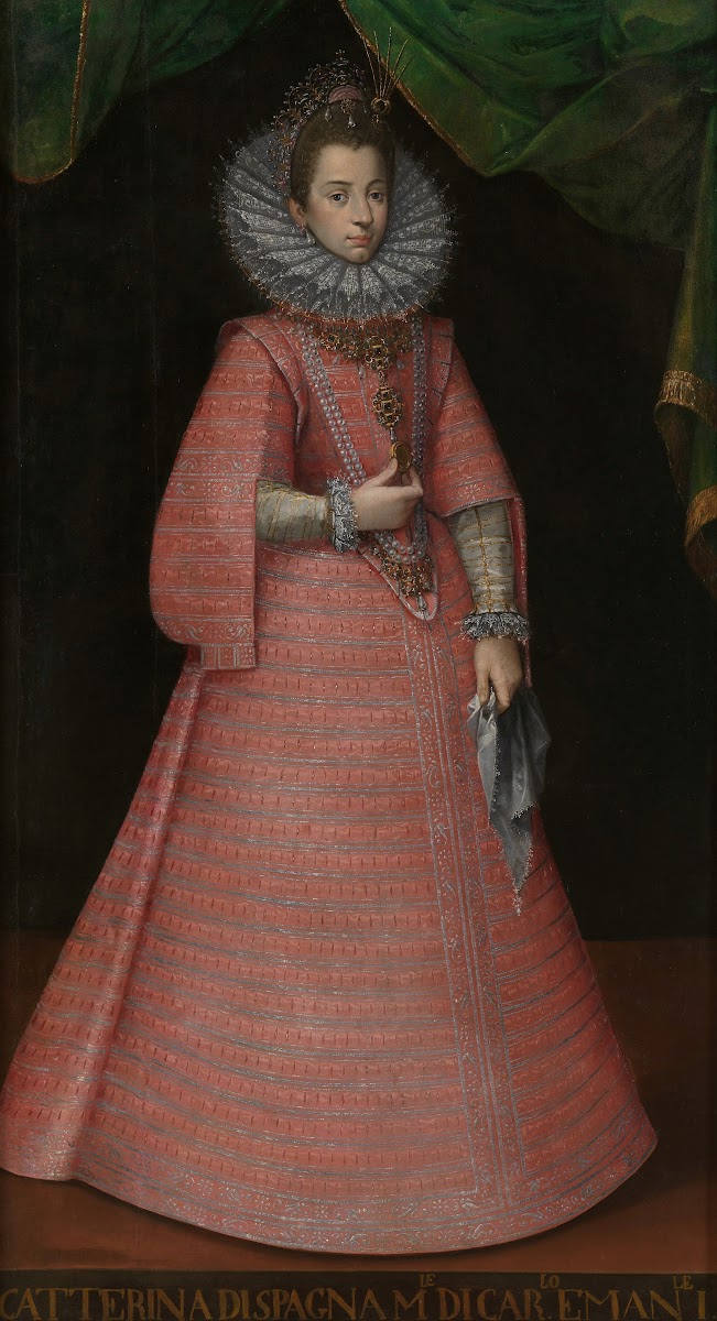 Portait of Caterina of Asburgo 18th Century