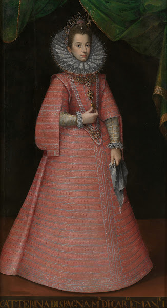 Portait of Caterina of Asburgo 18th Century