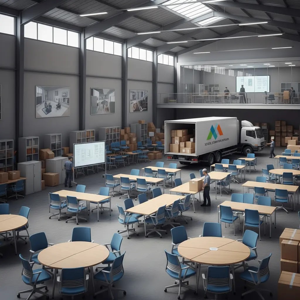 Distributor furniture sekolah dan kampus