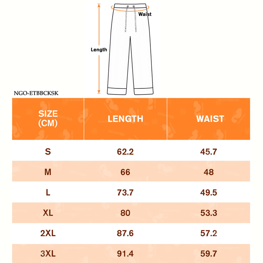AOP NGO children's bound edge long pants pajamas