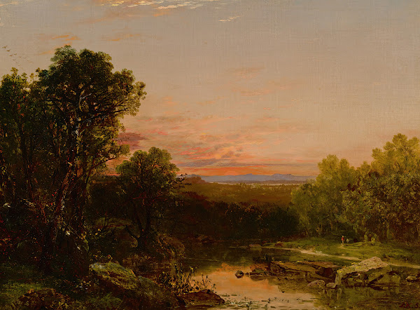 Sunset Over The Catskills 1855