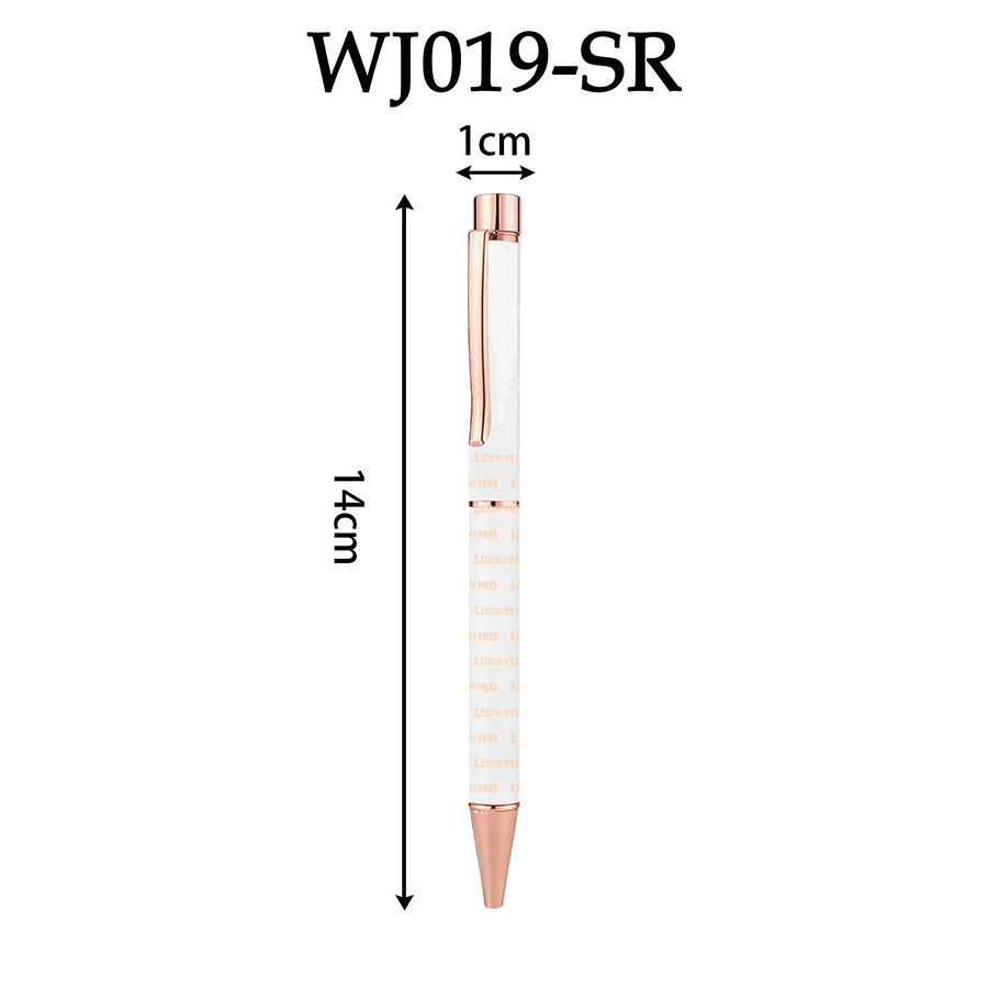 Thermal Transfer Pen Bright Chrome Empty Stem