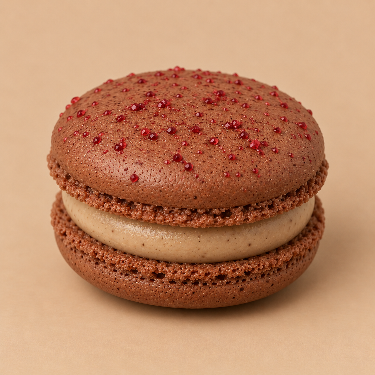 Macaron châtaigne