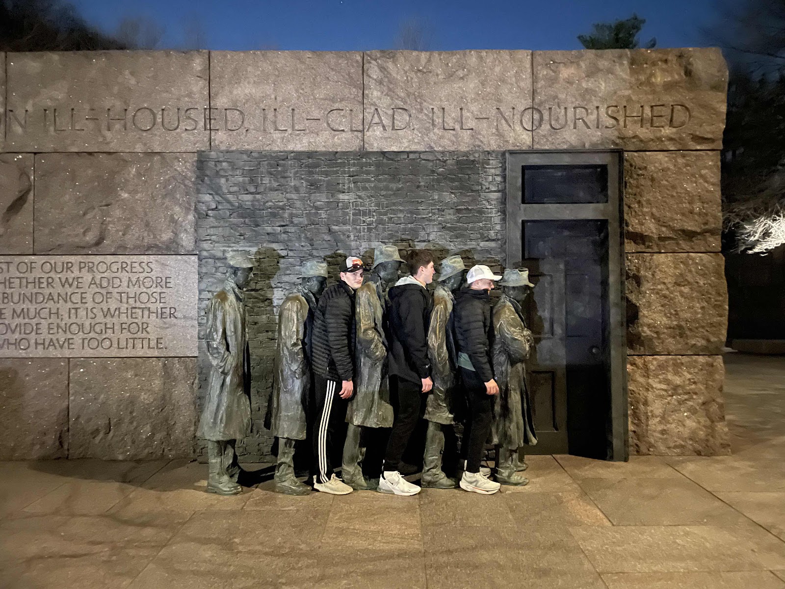 DCE in Washington DC 2025: FDR Memorial