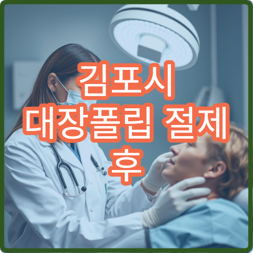 김포시 대장폴립 절제 후 출혈 대처법 실제 후기