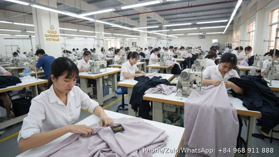 Garment Manufacturing - Gold Garment Vietnam