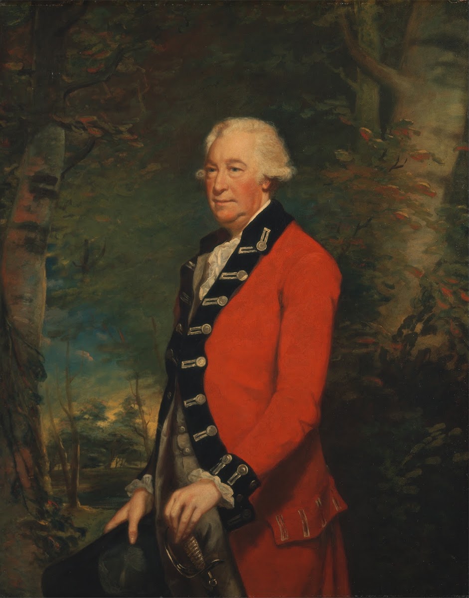 Sir Ralph Milbanke Bt in the Uniform of the Yorkshire North Riding Militia