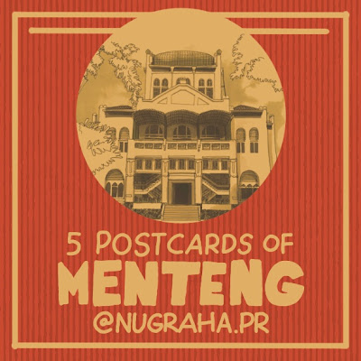 Post Card pack of 5 Jakarta