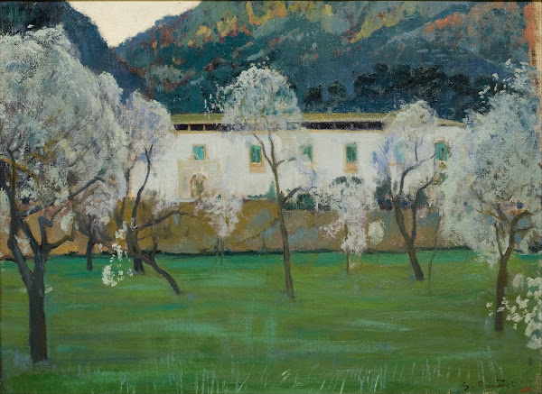 White Farmhouse Bunyola Majorca 1902