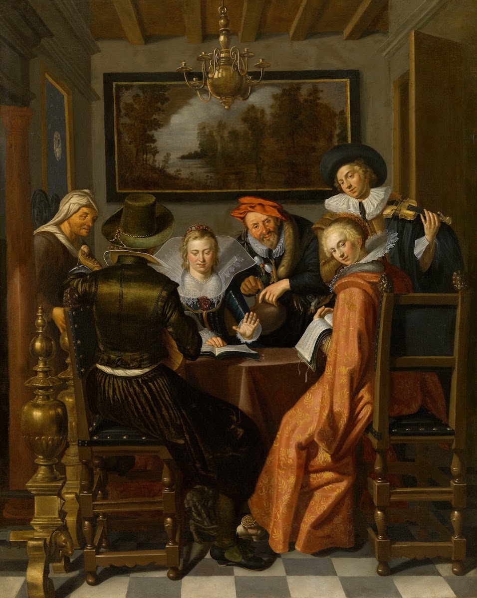 Party Making Music 1660