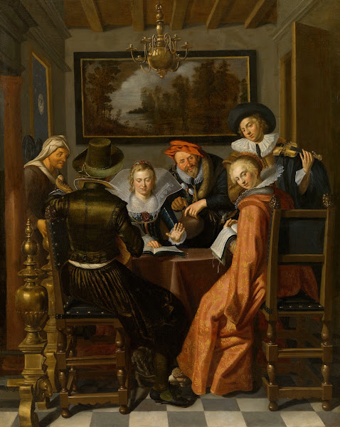 Party Making Music 1660