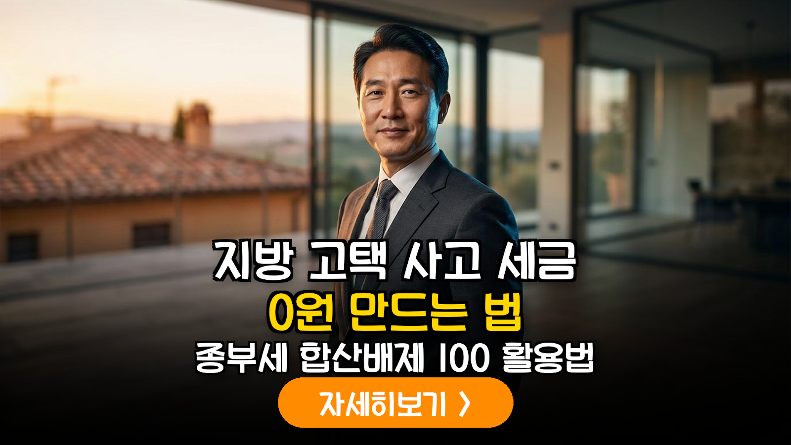 2026 지방 고택 스테이 세금 0원 전략 가이드