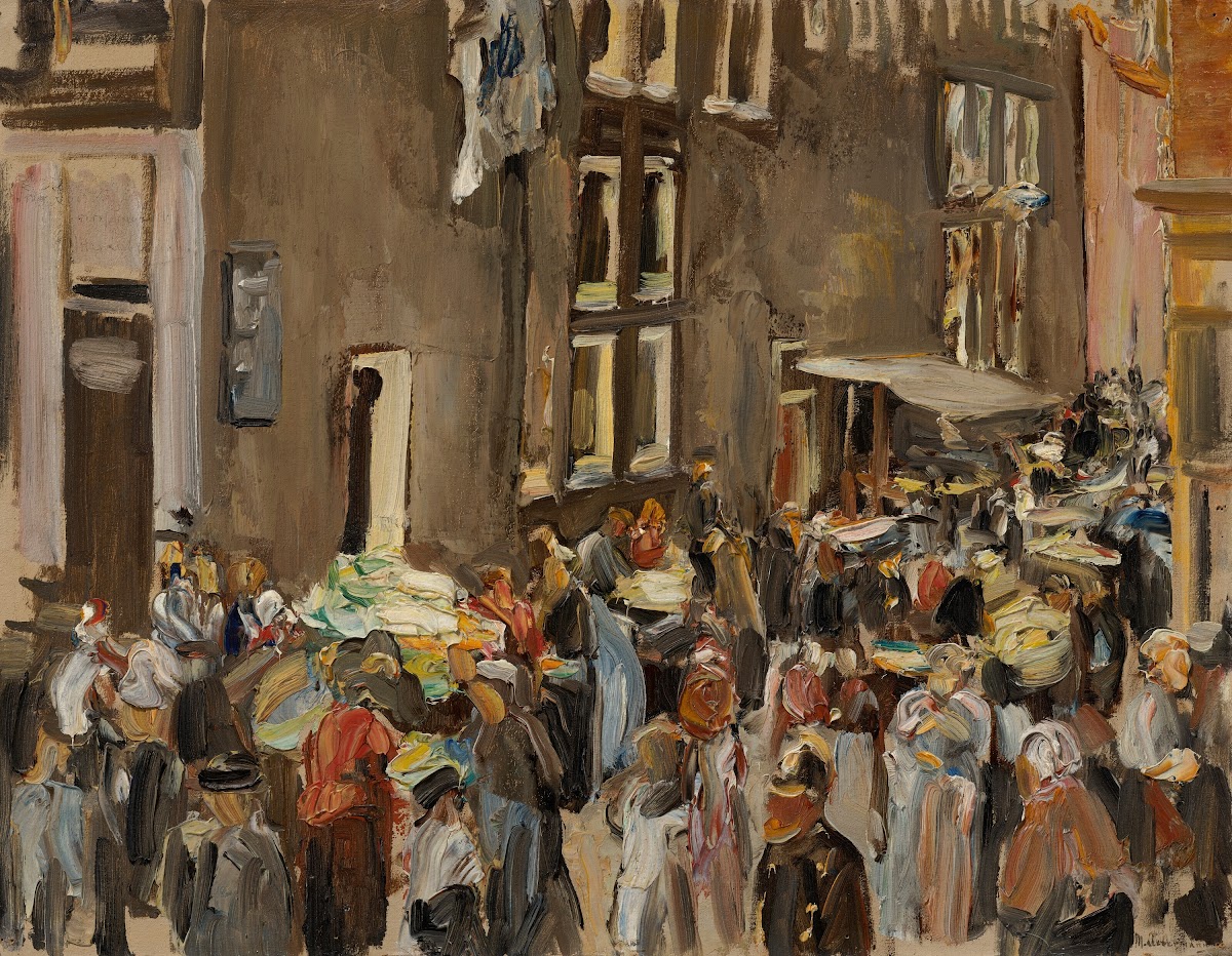 Judengasse in Amsterdam Uilenburgersteeg Ecke Jodenbreestraat 1905