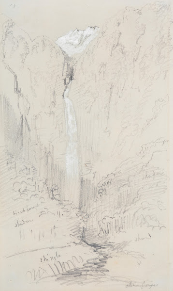 Otira Gorge Waterfall The Devils Punchbowl 1866