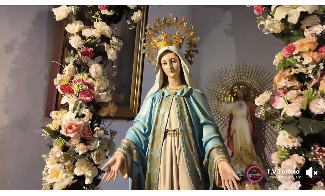 Tórtola de Henares celebra con fervor la Procesión de la Virgen del Amor Hermoso