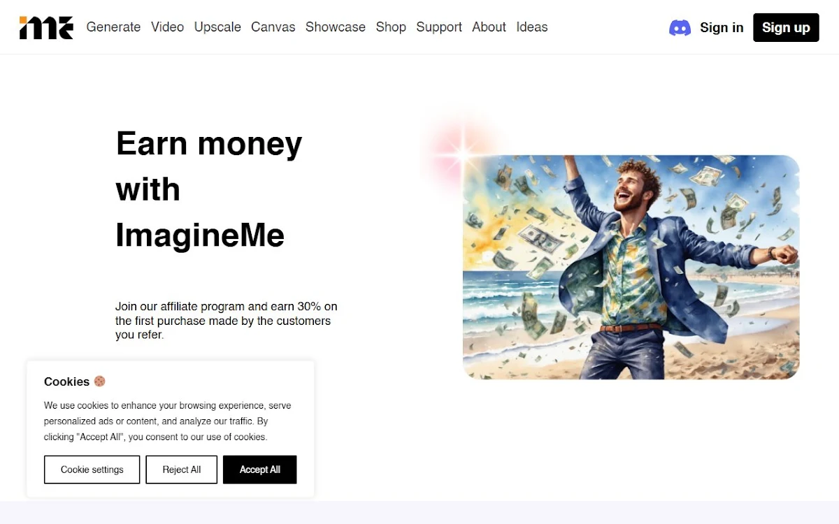 Captura de ImagineMe