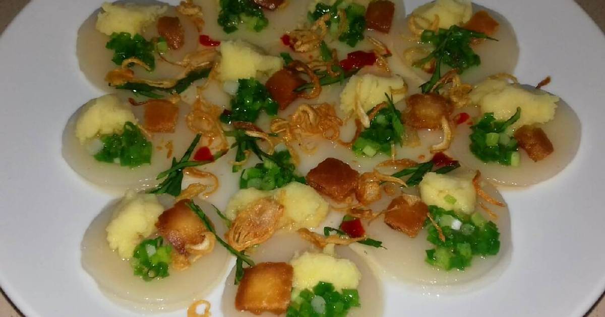 Bánh Bèo Chay Dã Chiến Từ Bánh Phồng