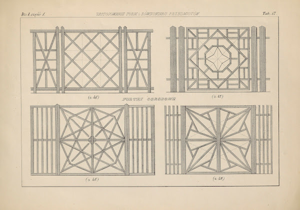 Wzory i nauka rysunku Patterns and drawing lessons Vol2 Pl13 1872